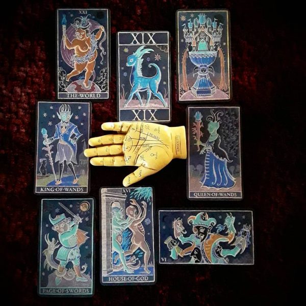 Trionfi della Luna Tarot Paradoxical Blue Deluxe
